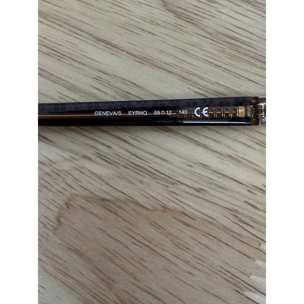 Kate Spade With Case GENEVA EYRNQ Women's Gold/Brown Mirror‎ Pilot 59-12-140
